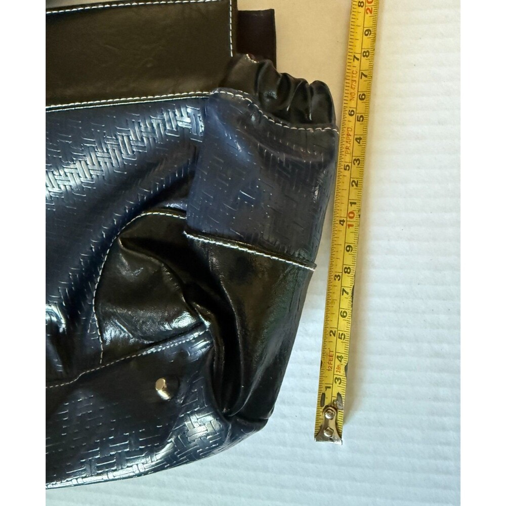 Lot 2 MICHE Prima Shells Janice & Janelle Navy Blue Embossed Magnetic Purse Cove - Picture 6 of 10